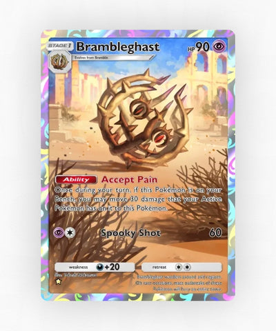 Brambleghast - Pulsing Aura 167 (Non-Holo)
