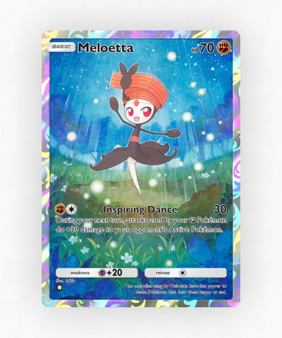 Meloetta - Pulsing Aura 170 (Non-Holo)
