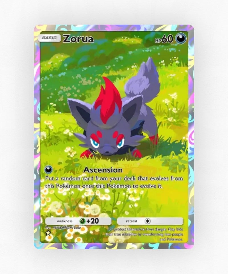 Zorua - Pulsing Aura 174 (Non-Holo)