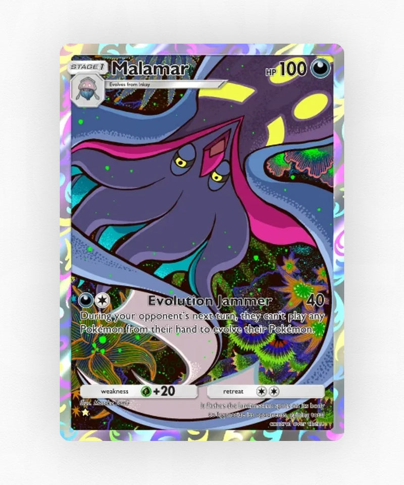 Malamar - Pulsing Aura 175 (Non-Holo)