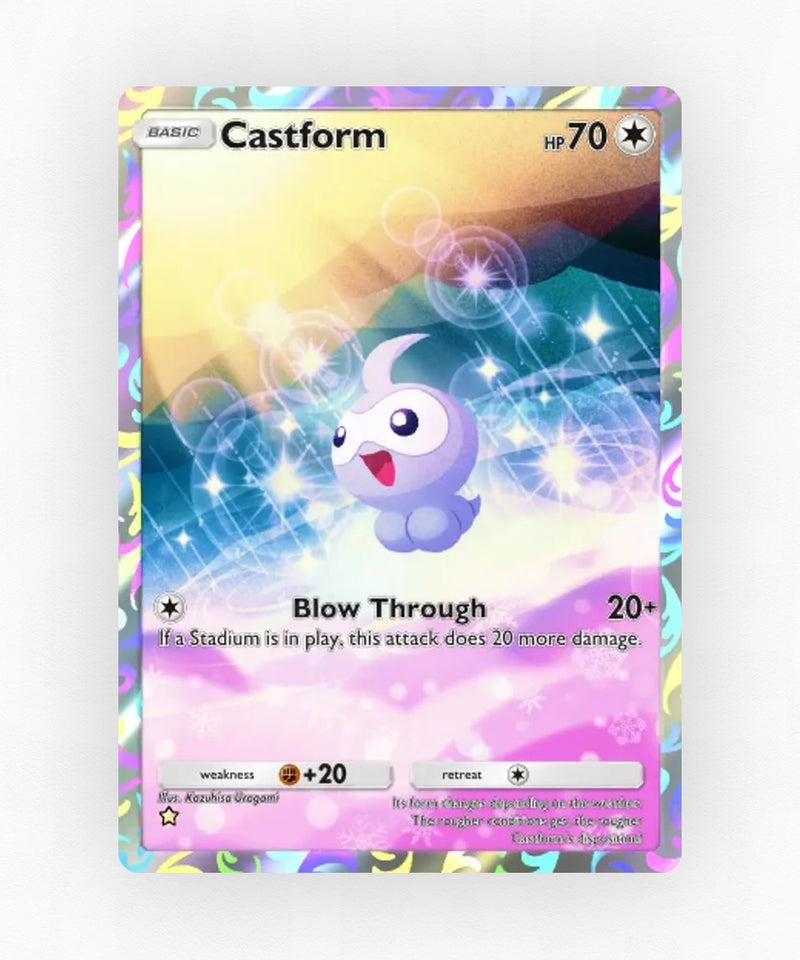 Castform - Pulsing Aura 178 (Non-Holo)