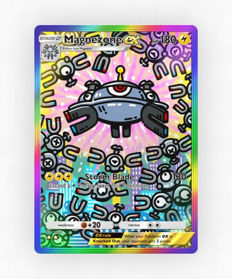 Magnezone ex - Pulsing Aura 197 (Non-Holo)