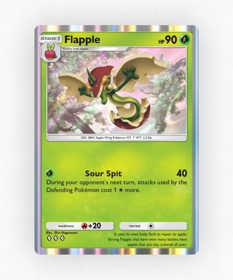 Flapple - Pulsing Aura 20 (Non-Holo)