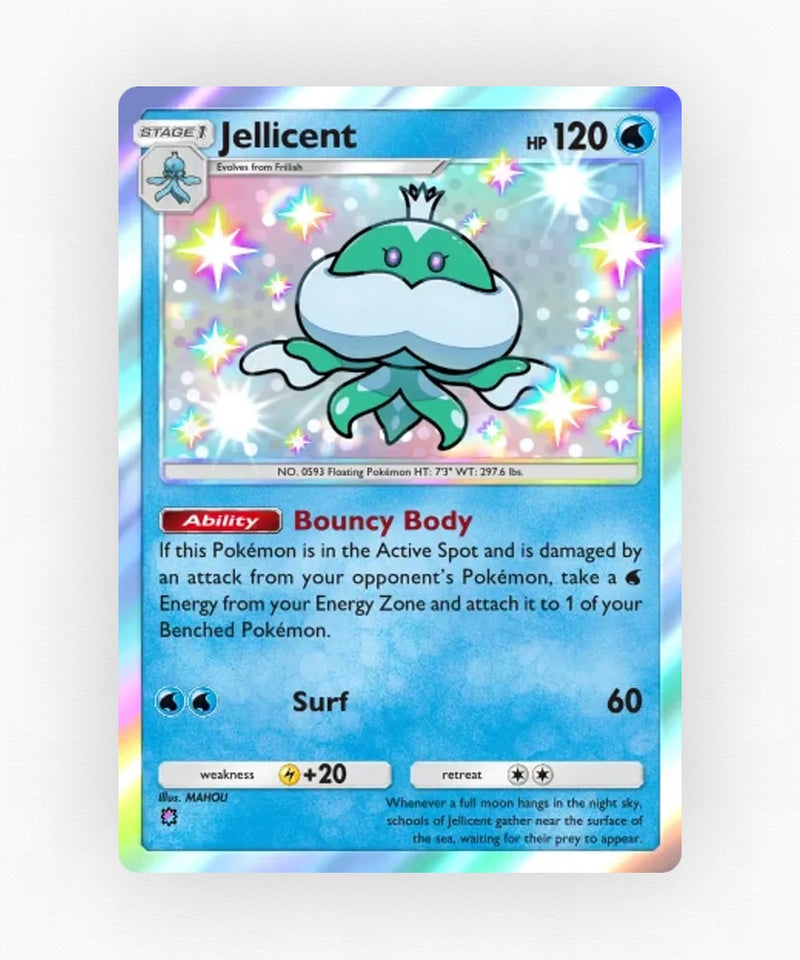 Jellicent - Pulsing Aura 210 (Non-Holo)