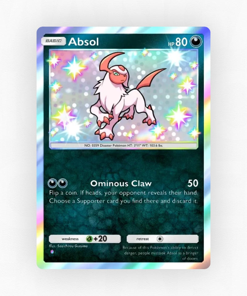 Absol - Pulsing Aura 217 (Non-Holo)