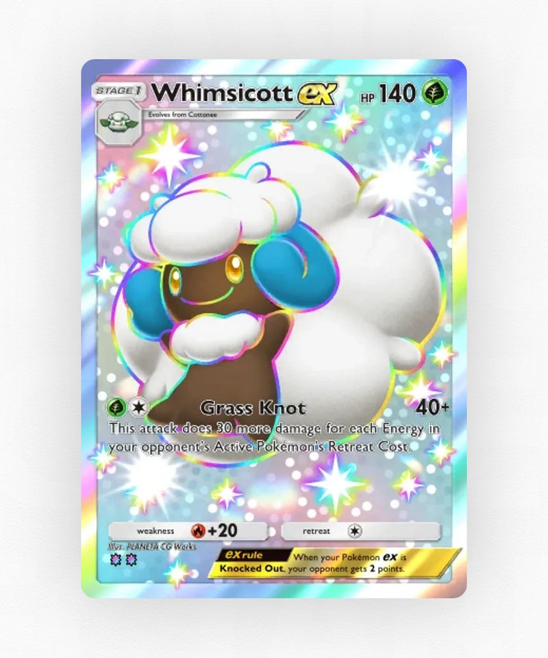 Whimsicott ex - Pulsing Aura 225 (Non-Holo)