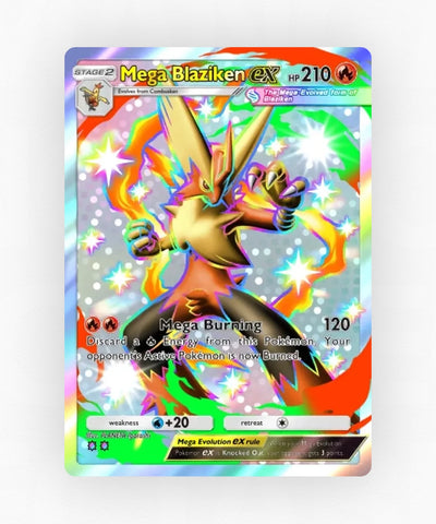 Mega Blaziken ex - Pulsing Aura 226 (Non-Holo)