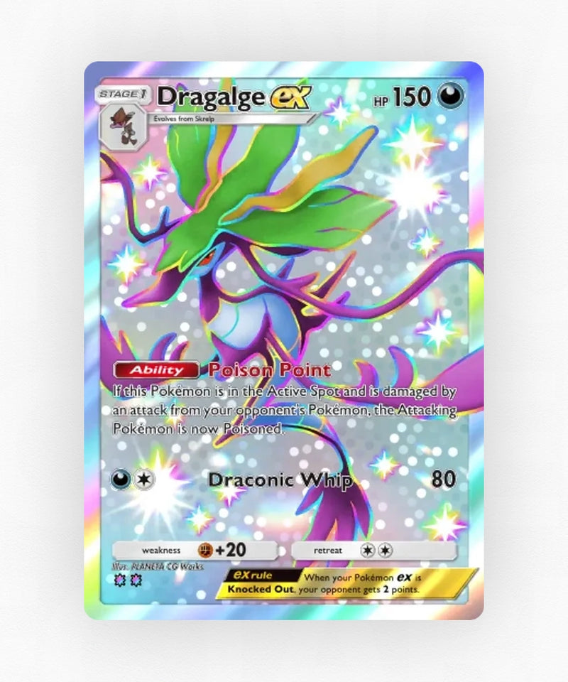 Dragalge ex - Pulsing Aura 231 (Non-Holo)