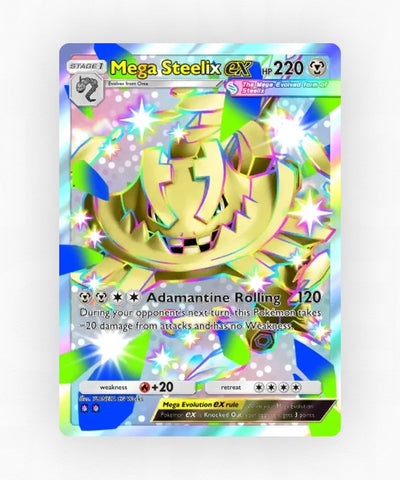 Mega Steelix ex - Pulsing Aura 232 (Non-Holo)