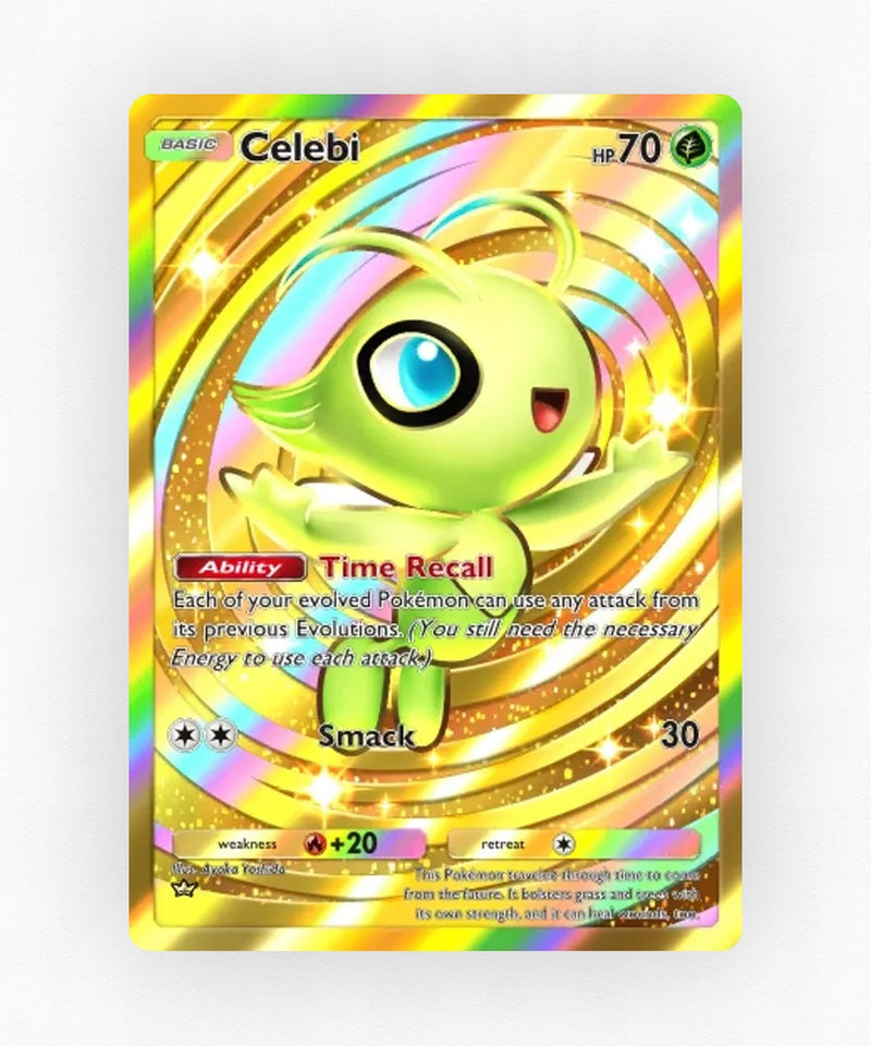 Celebi - Pulsing Aura 233 (Non-Holo)