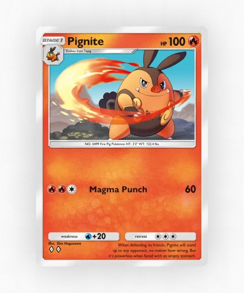 Pignite - Pulsing Aura 27 (Non-Holo)