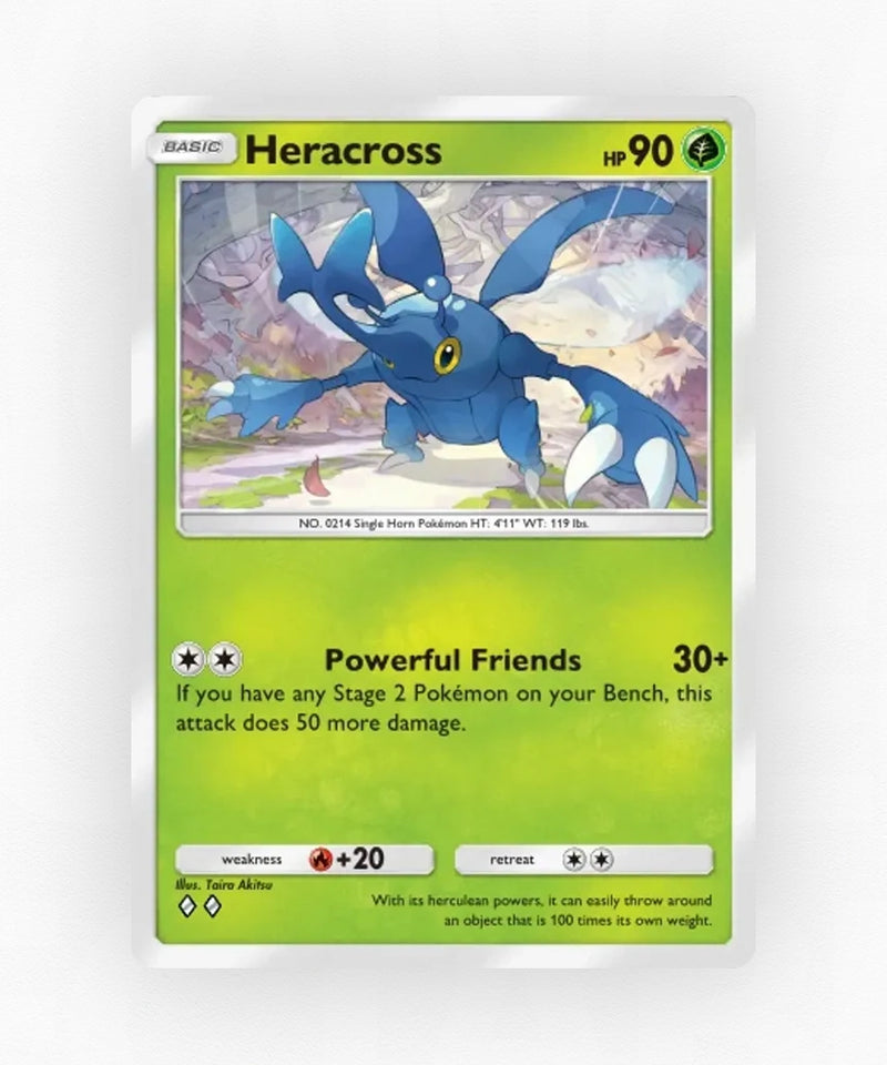 Heracross - Pulsing Aura 3 (Non-Holo)