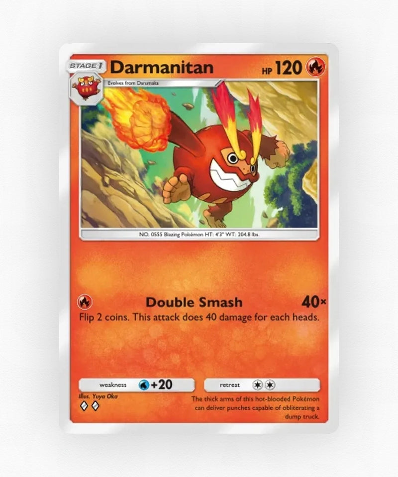 Darmanitan - Pulsing Aura 30 (Non-Holo)