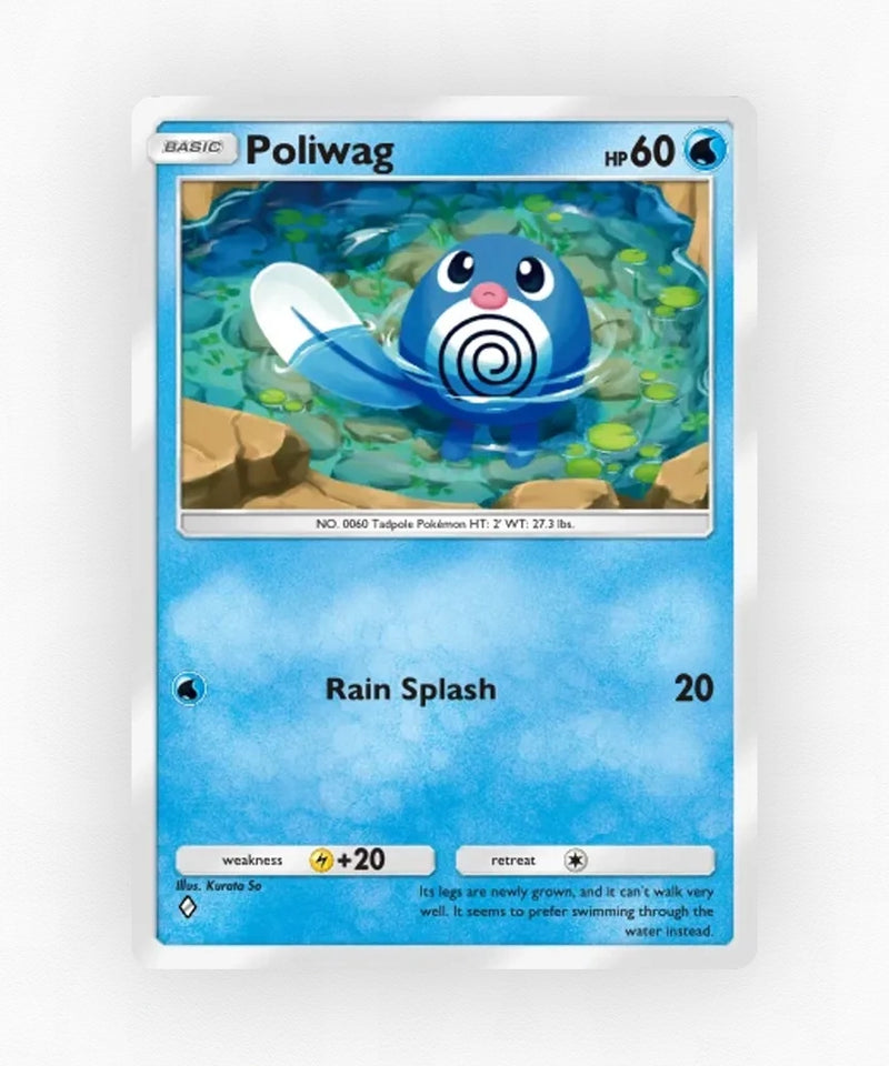 Poliwag - Pulsing Aura 33 (Non-Holo)