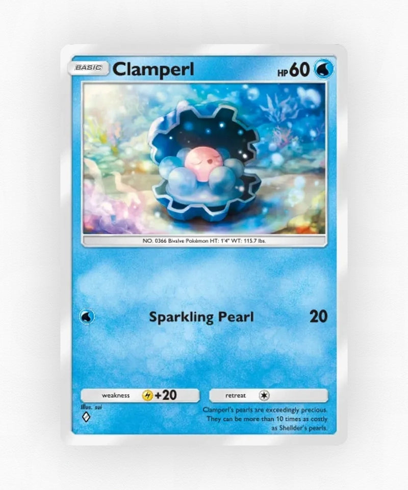 Clamperl - Pulsing Aura 42 (Non-Holo)