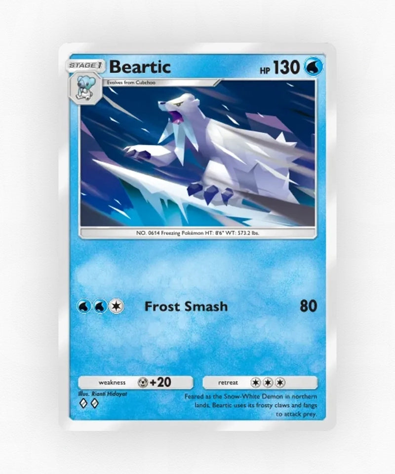 Beartic - Pulsing Aura 47 (Non-Holo)