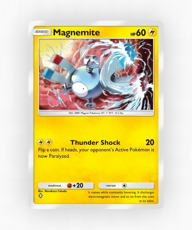 Magnemite - Pulsing Aura 52 (Non-Holo)