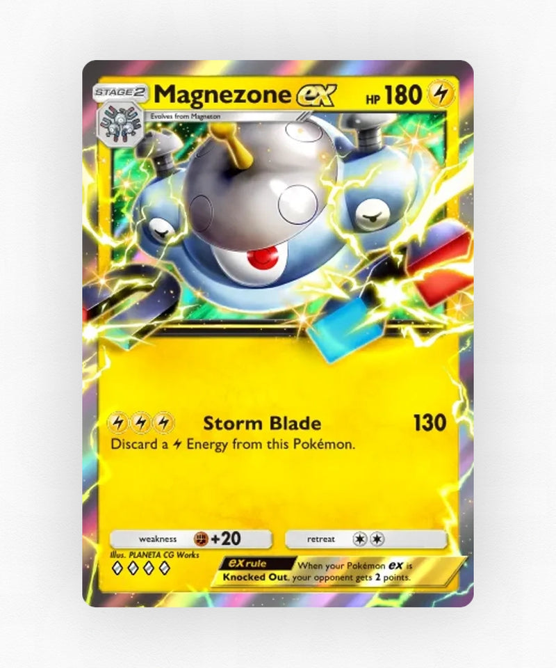 Magnezone ex - Pulsing Aura 54 (Non-Holo)