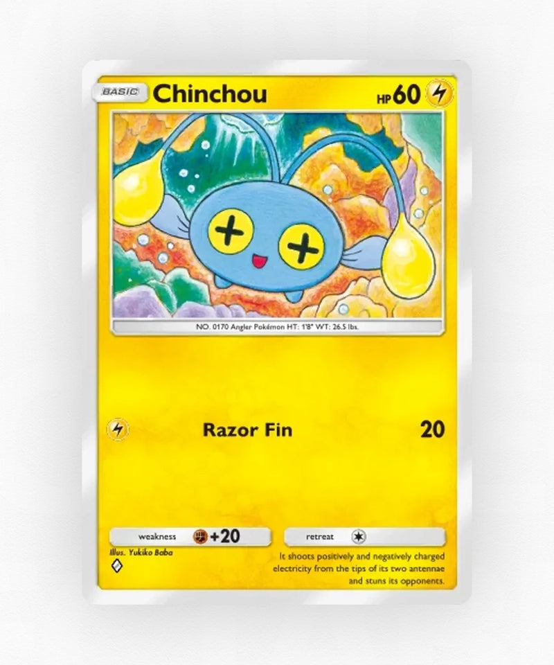 Chinchou - Pulsing Aura 57 (Non-Holo)