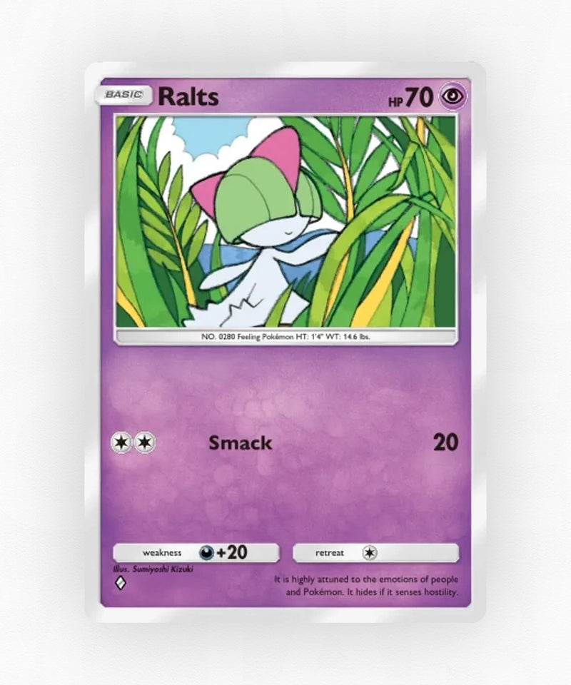 Ralts - Pulsing Aura 63 (Non-Holo)