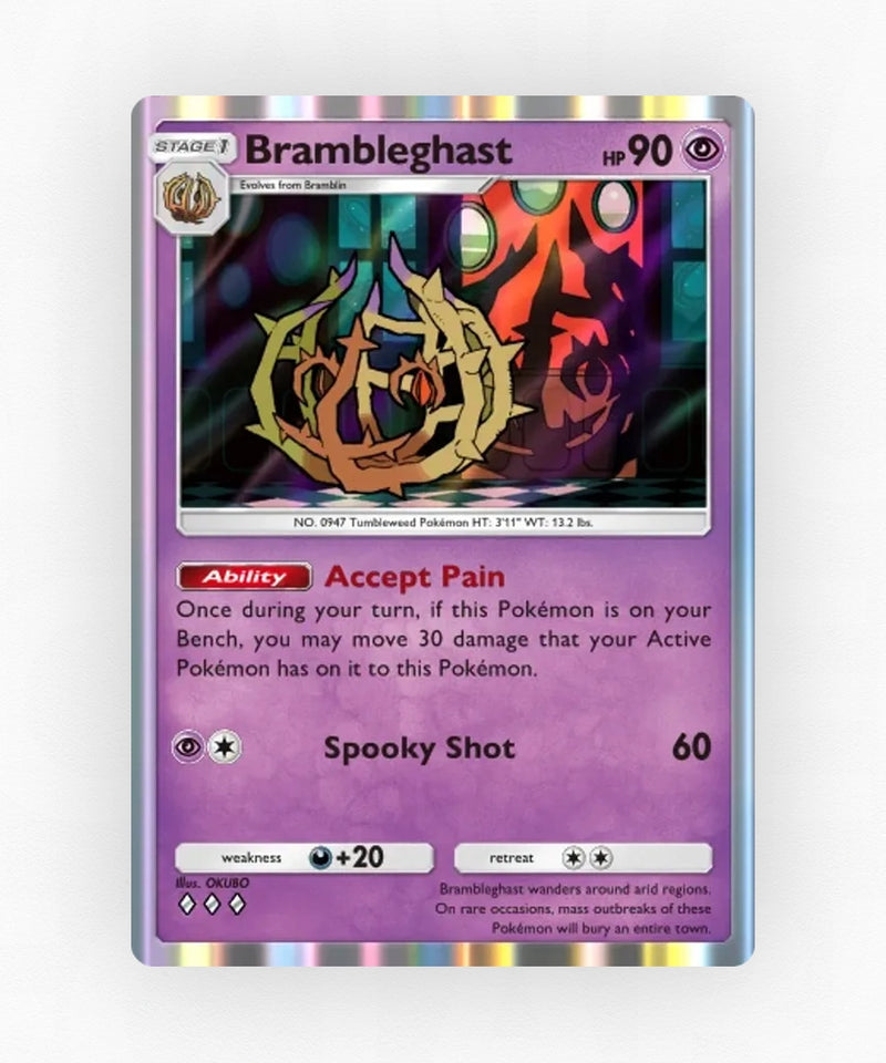 Brambleghast - Pulsing Aura 73 (Non-Holo)