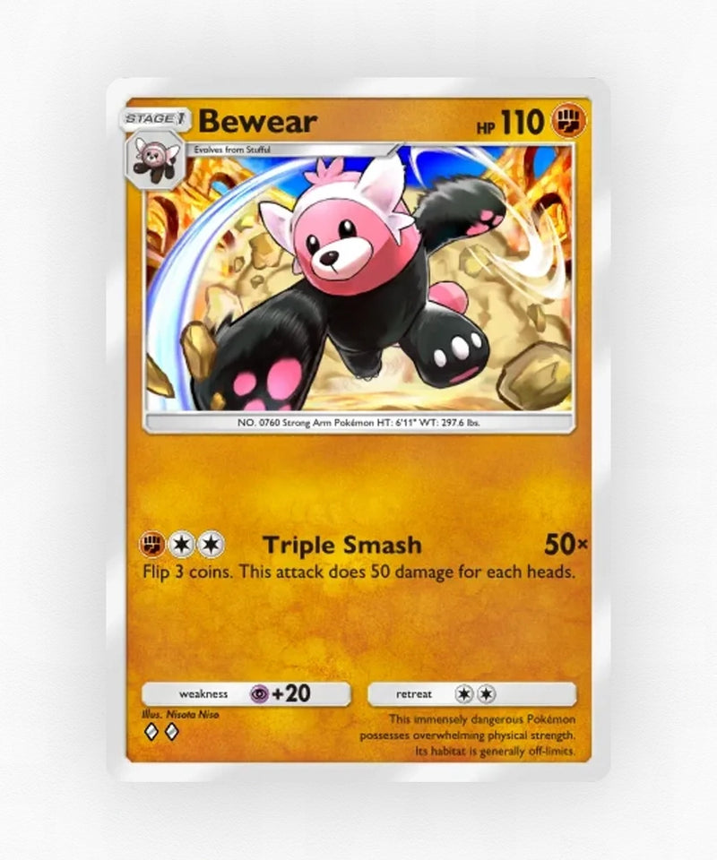 Bewear - Pulsing Aura 91 (Non-Holo)