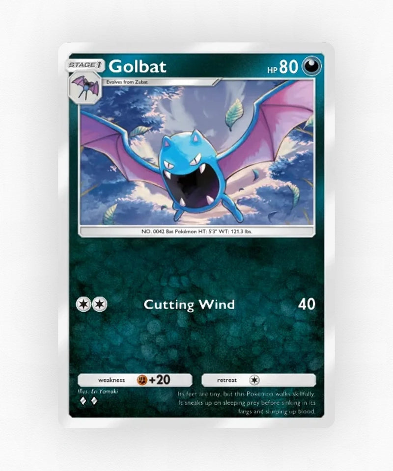 Golbat - Pulsing Aura 99 (Non-Holo)