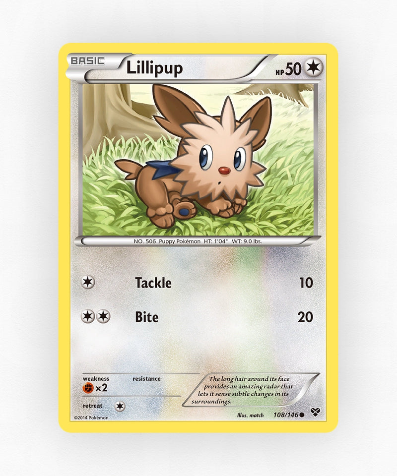 pk-xy1-108-non-holo
