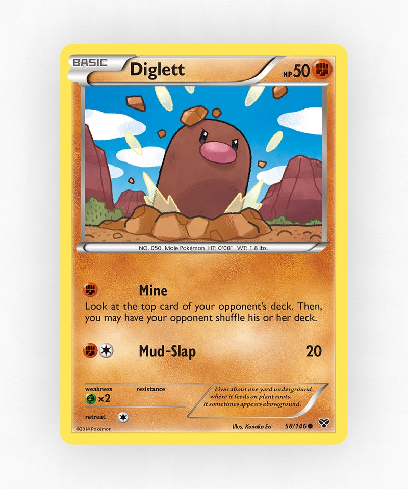 pk-xy1-58-non-holo