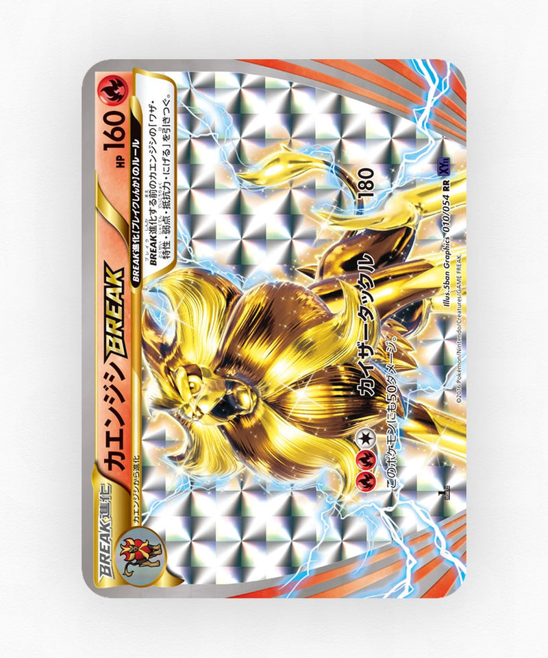Pyroar BREAK - Fever-Burst Fighter 010/054 (1st Edition Holo)