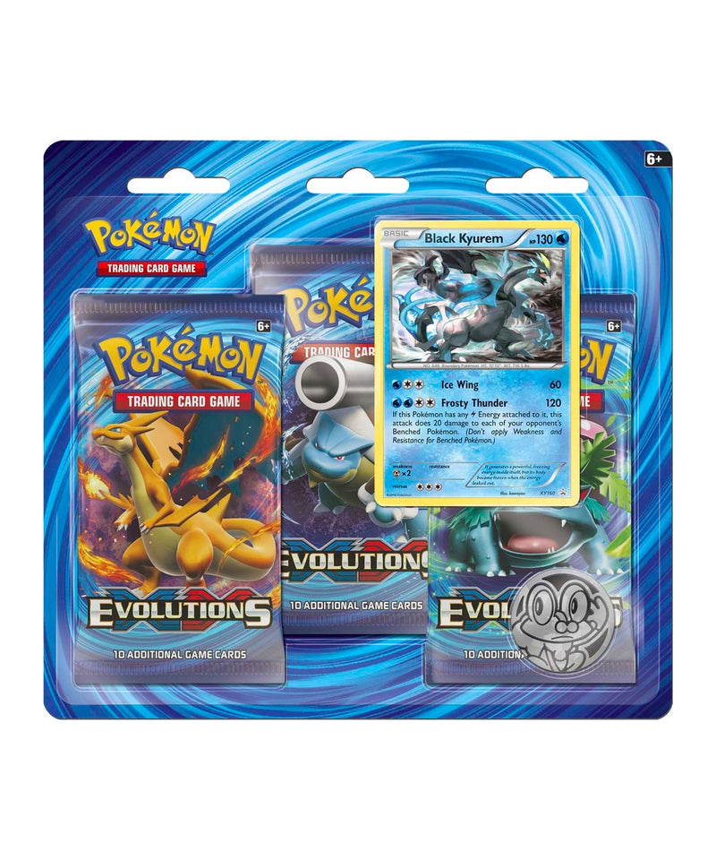 Evolutions 3-Pack Blister - Black Kyurem