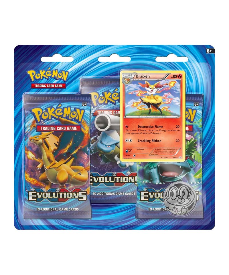 Evolutions 3-Pack Blister - Braixen