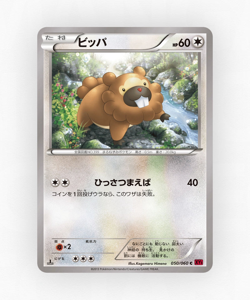 Bidoof - Collection Y 050/060 (1st Edition Non-Holo)