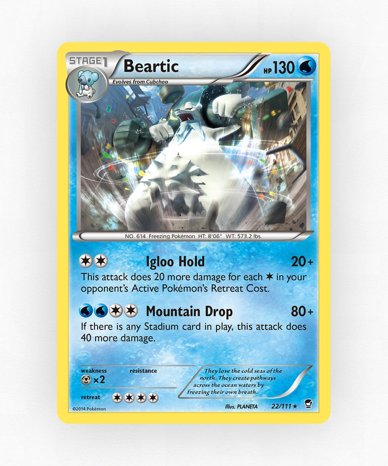 pk-xy3-22-non-holo