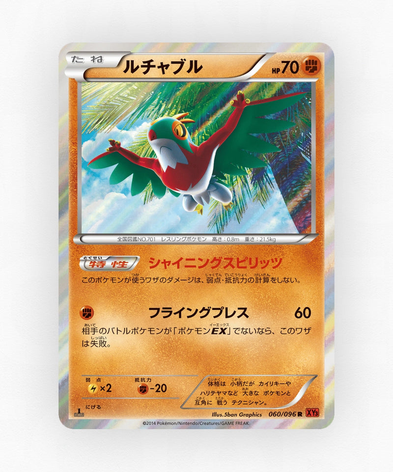 Hawlucha - Rising Fist 060/096 (1st Edition Holo)