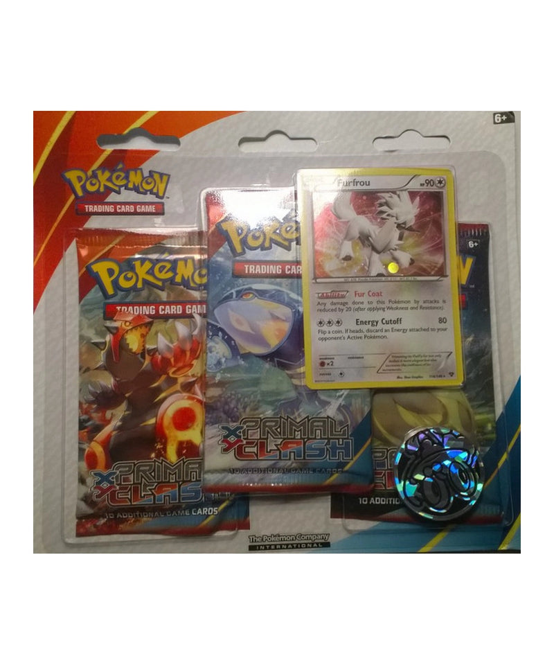 Primal Clash 3-Pack Blister - Furfrou