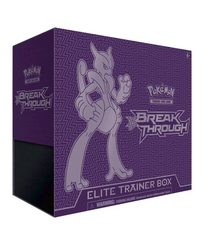 BREAKthrough Elite Trainer Box - Mewtwo X