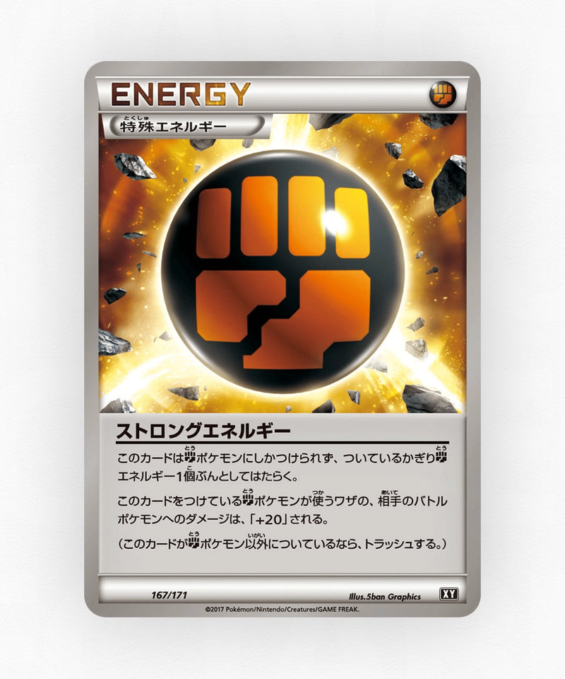 Strong Energy - The Best of XY 167/171 (Reverse Holo)